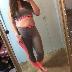Matching track suit (sports bra/ leggings)